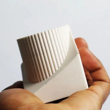 Load image into Gallery viewer, Pilarch White Tea Light Candle Holder