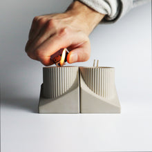 Load image into Gallery viewer, Pilarch White Tea Light Candle Holder