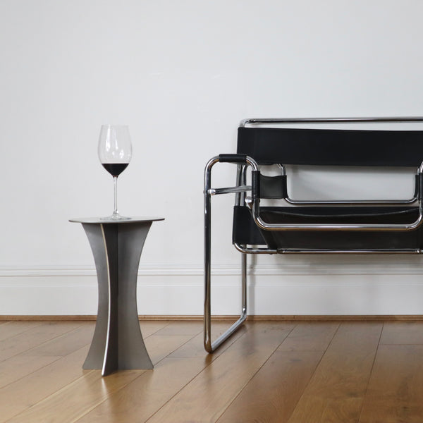 T-01 a stainless steel side table or contemporary sculpture?